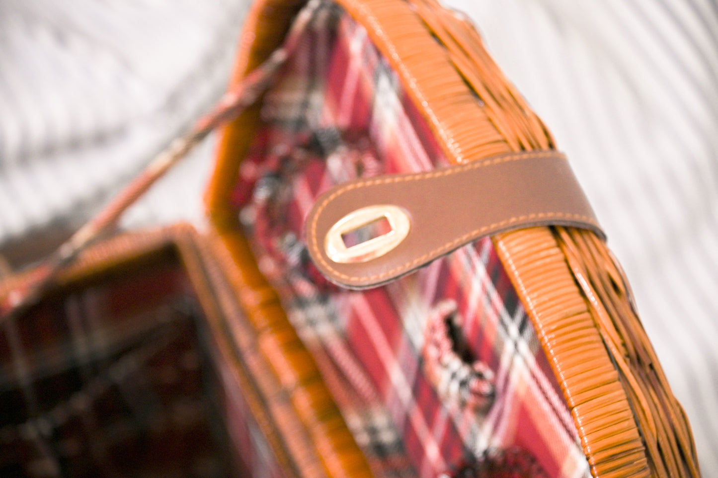 Crossbody Picnic Basket