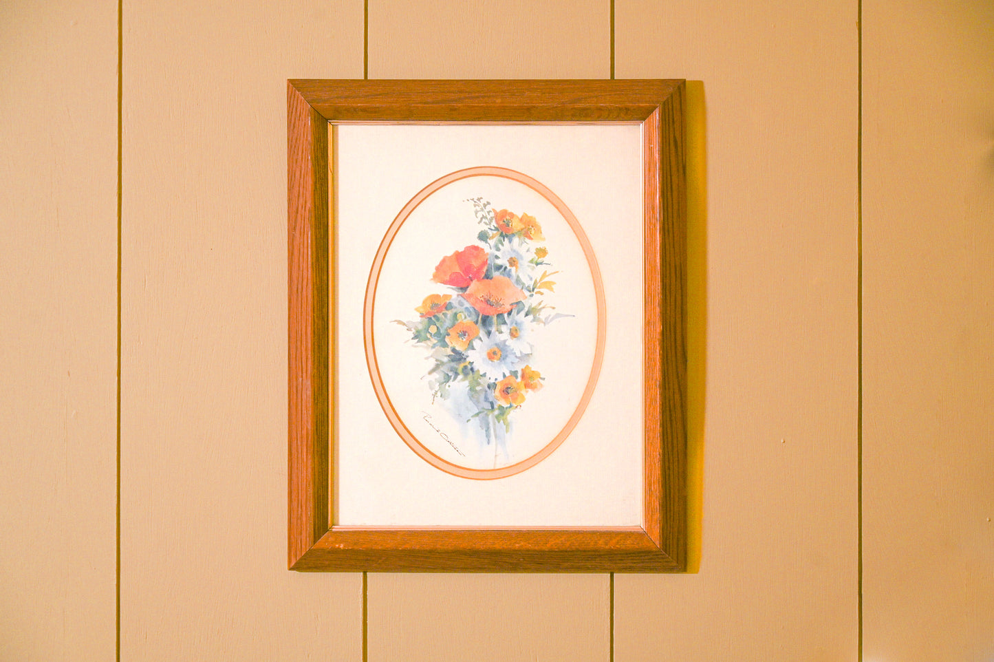 Butter Yellow Floral Print