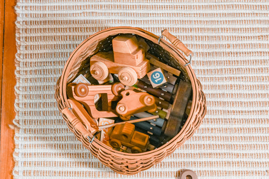 Wire Handled Basket