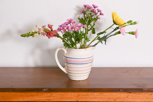Striped Pottery Vase